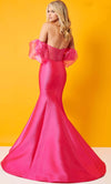 Rachel Allan 70341 - Detachable Puff Sleeves Prom Gown Special Occasion Dress5
