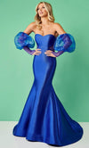 Rachel Allan 70341 - Detachable Puff Sleeves Prom Gown Special Occasion Dress6