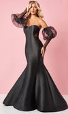 Rachel Allan 70341 - Detachable Puff Sleeves Prom Gown Special Occasion Dress2