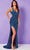 Rachel Allan 70348 - V-Neck Sequin Prom Dress Special Occasion Dress 00 / Royal Multi