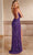Rachel Allan 70349 - Leaf Patterned Evening Gown Special Occasion Dress