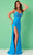 Rachel Allan 70354 - Sleeveless Sweetheart Prom Gown Special Occasion Dress 00 / Ocean Blue