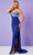 Rachel Allan 70358 - Scoop Beaded Evening Gown Special Occasion Dress 00 / Royal/Silver/Turquoise