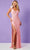 Rachel Allan 70363 - Beaded Tulle Evening Gown Special Occasion Dress 00 / Pink