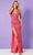 Rachel Allan 70370 - Two-Toned Sequin Prom Dress Prom Dresses 00 / Fuchsia Pink
