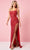Rachel Allan 70373 - Sequined Scoop Evening Gown Special Occasion Dress 00 / Red