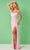 Rachel Allan 70396 - Sleeveless Scoop Neck Prom Dress Special Occasion Dress 00 / White Pink