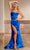 Rachel Allan 70430 - Sleeveless Beaded Fringe Prom Dress Special Occasion Dress 00 / Royal