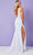 Rachel Allan 70438 - Sequined Crisscross Side Prom Gown Special Occasion Dress