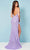Rachel Allan 70450 - Floral Appliqued Bodycon Gown Special Occasion Dress