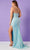Rachel Allan 70463W - Subtle Detailed Deep Neckline Gown Special Occasion Dress