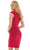 Rachel Allan - Asymmetric Bodycon Short Dress 50041 - 1 pc Magenta In Size 12 Available CCSALE 12 / Magenta