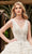 Rachel Allan - M796 Lace Tiered Ruffle Wedding Ballgown Bridal Dresses