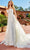 Rachel Allan M828 - Strapless Lace Bridal Gown With Overskirt Bridal Dress