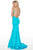 Rachel Allan Prom - 7042 Beaded V-Neck Jersey Trumpet Dress Prom Dresses