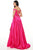 Rachel Allan Prom - 7185 Two Piece Off-Shoulder A-Line Gown Prom Dresses