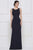 Rina Di Montella - RD2609 Embellished Bateau Fitted Dress Special Occasion Dress
