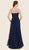 Rina Di Montella - RD2627 Strapless Lace Sweetheart A-line Gown Special Occasion Dress 4 / Navy