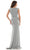 Rina Di Montella RD2762 - Cap Sleeve Square Neck Long Dress Special Occasion Dress
