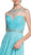 Ruched A-Line Evening Dress with Open Back Prom Dresses