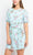 Sage Collective ST03D15 - Short Sleeve Jewel Neck Cocktail Dress Cocktail Dresses