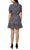 Sage Collective SU05D20 - Puff Sleeve Floral Short Dress Cocktail Dresses