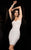 Scala - 48745 Shimmering Strapless Beaded Mini Dress in Ivory Nude CCSALE 4 / Ivory/Nude