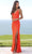 SCALA - 60141 Neon Sequined Column Dress Evening Dresses