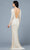 SCALA - 60175 Plunging Illusion Jewel Beaded Long Dress Evening Dresses