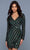 SCALA - 60235 Sequin Showered Cocktail Dress Cocktail Dresses 00 / Forest Green
