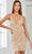 SCALA 60302 - Sleeveless V-Neck Cocktail Dress Special Occasion Dress