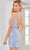 SCALA 60310 - V-Neck Sequin Cocktail Dress Special Occasion Dress