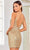 SCALA 60330 - Faux Wrap Cocktail Dress Special Occasion Dress