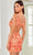 SCALA 60349 - Inverted Basque Cocktail Dress Special Occasion Dress