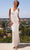 SCALA 60361 - Sleeveless V-Neck Evening Dress Special Occasion Dress 000 / Ivory Nude
