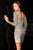 Scala - Bead Embellished Dress 48663 CCSALE 10 / Platinum