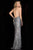 SCALA - Beaded Sleeveless Fitted Evening Dress 47542 CCSALE