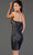 SCALA - Halter Cocktail Dress 60045 - 1 pc Navy Nude In Size 4 Available CCSALE 4 / Navy Nude