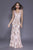 Shail K Sleeveless Sequin Embellished Evening Dress 12139 - 1 pc Rose In Size 14 Available CCSALE 14 / Rose