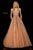 Sherri Hill - 11335 Beaded Embroidered Tulle V Neck A Line Dress Prom Dresses
