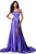 Sherri Hill - 51631 Sexy Lace-Up Back A-Line Long Evening Dress Evening Dresses 00 / Purple