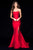 Sherri Hill - 51671 Strapless Taffeta Long Mermaid Dress With Train Prom Dresses