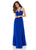 Sherri Hill - 51933 Beaded V-Neck Chiffon A-Line Dress Prom Dresses