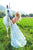Sherri Hill - 51959 Two Piece V-neck Floral Print A-line Dress Prom Dresses