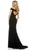 Sherri Hill - 52180 Velvet Off The Shoulder Trumpet Dress Evening Dresses