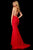 Sherri Hill - 52338 Sexy Open Back Foliage Motif Fitted Dress Prom Dresses