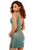 Sherri Hill - 52356 Deep V-neck Glitter Fitted Dress Special Occasion Dress