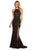 Sherri Hill - 52481 Halter Neck Glitter Stretch Fitted Dress Pageant Dresses 00 / Electric Wine
