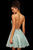 Sherri Hill - 52512 Metallic Lace Short Cocktail Dress Special Occasion Dress