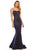 Sherri Hill - 52614 Sexy Lace Up Back Fitted Dress Special Occasion Dress 00 / Electric Purple